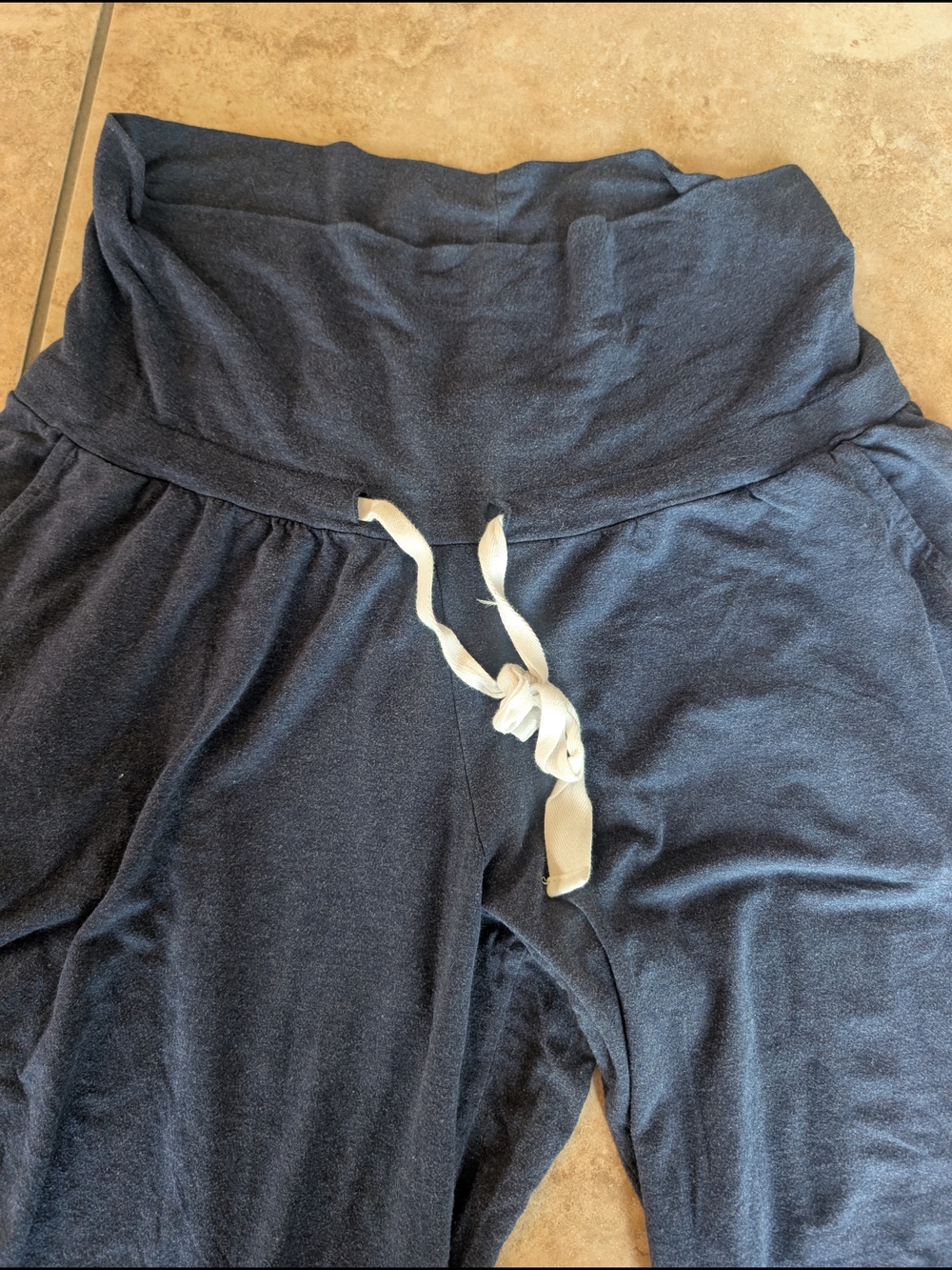 Seraphine Navy Joggers - Picture 2 of 6